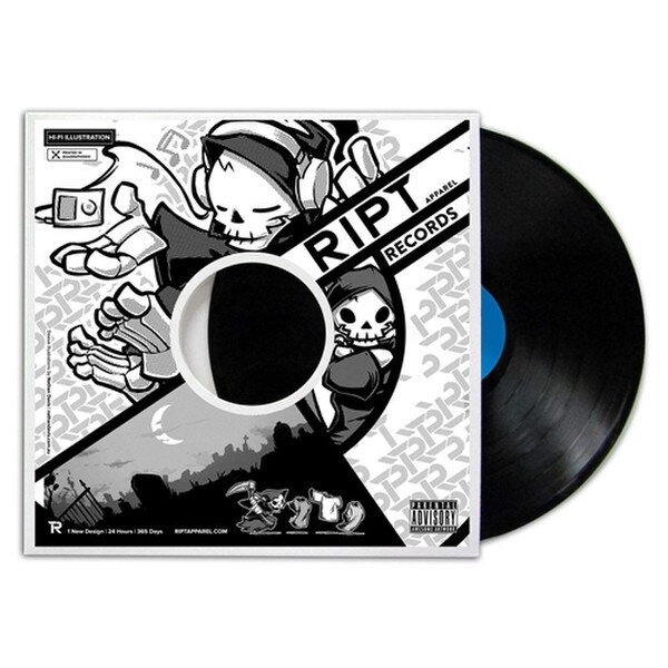 LP Vinyl Record Jacket. PRINTABLE.